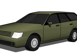 一辆车设计SU(草图大师)模型素材2