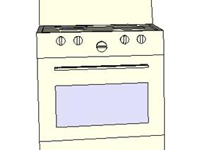 设计素材之厨具设计方案SU(草图大师)模型素材7