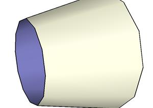 设计素材之五金构建PVC管道素材SU(草图大师)模型8