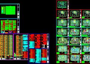 某一类高层住宅（B2-F31）电气系统施工图-16740平27张CAD图