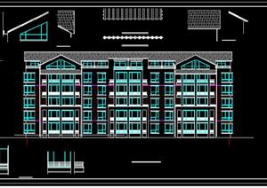 某现代住宅建筑设计方案施工图1（dwg格式）