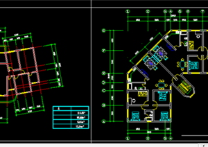 某现代风格-一梯两户户型大全方案CAD图纸