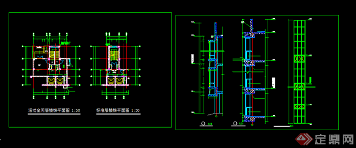 某现代风格高层住宅百合楼建筑设计CAD图纸(2)