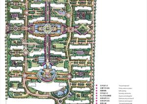 长沙某居住小区景观概念性规划设计全套文本