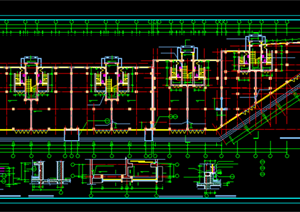 某现代风格商住建筑方案设计CAD方案