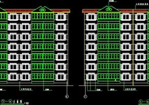 某多层住宅楼建筑设计方案图