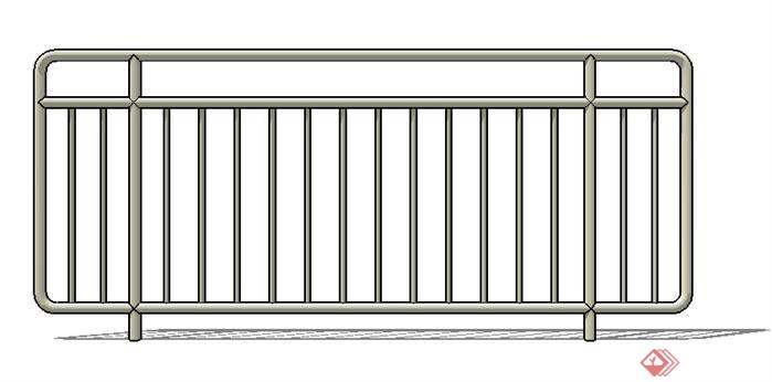 园林景观之栏杆设计该方案su模型(1)