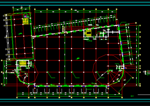 某现代风格商业建筑方案设计施工图CAD图纸