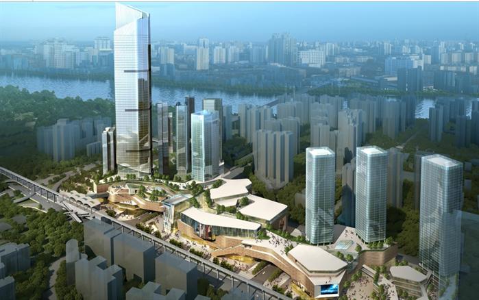 重庆某综合建筑规划设计方案文本