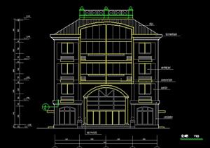 某5层私宅建筑设计方案图