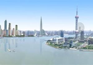 上海市某现代风格酒店建筑全套设计扩初方案图