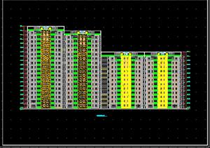 某经典高层住宅楼建筑设计方案（dwg格式）