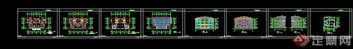 某新农村自建多层别墅建筑设计方案图3(3)