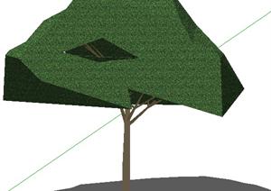 设计素材之景观植物乔木设计素材SU(草图大师)模型78