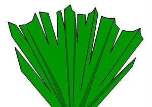 设计素材之景观植物草本植物设计素材SU(草图大师)模型1