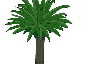 设计素材之景观植物草图松树设计方案SU(草图大师)模型16