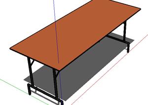 设计素材之家具 桌子设计方案SU(草图大师)模型