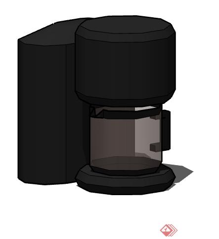 一台咖啡机设计的SU模型(1)