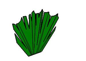 一丛植物SU(草图大师)2D模型素材