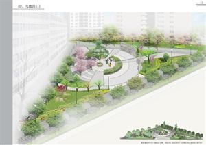 园林景观之景观广场设计方案SU(草图大师)模型