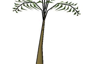 设计素材住景观植物乔木设计方案SU(草图大师)模型32