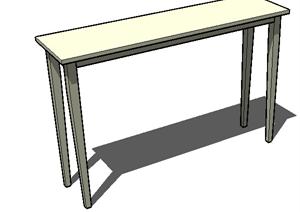 设计素材之家具 桌子设计方案SU(草图大师)模型7