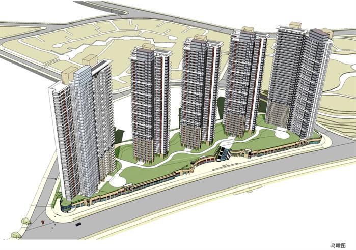 广州某住宅小区规划设计方案文本