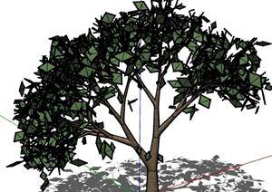 园林景观植物设计的SU(草图大师)模型4