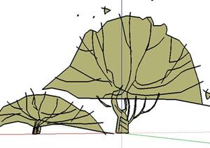 设计素材之景观植物灌木设计素材SU(草图大师)模型