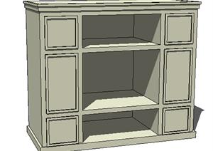设计素材之家具 柜子设计素材SU(草图大师)模型2