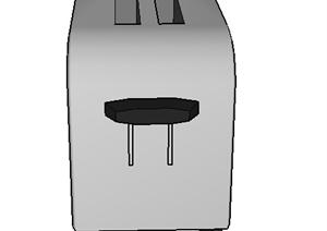 设计素材之烤面包机设计素材SU(草图大师)模型