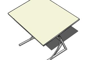 设计素材之家具 书桌设计素材SU(草图大师)模型