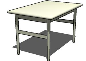 设计素材之家具 桌子设计素材SU(草图大师)模型3