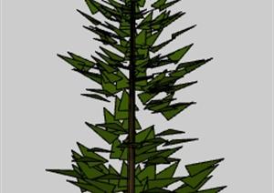 一棵景观植物设计的SU(草图大师)模型17