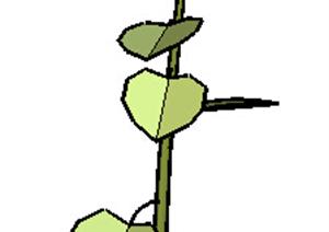 设计素材之景观植物向日葵设计素材SU(草图大师)模型