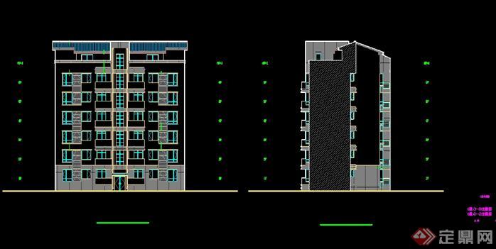 某住宅楼建筑设计方案图4(1)