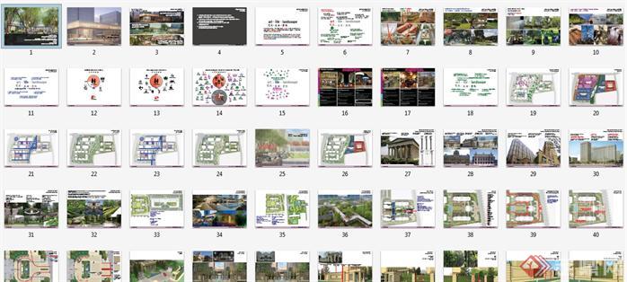 上海某综合商业区景观设计方案文本
