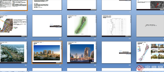 某现代风格商业住宅项目建筑方案设计规划全套文本(7)