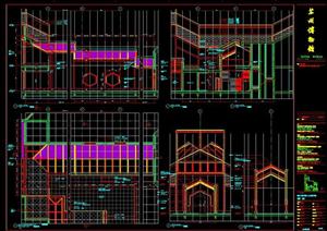 苏州博物馆规划设计全套CAD方案