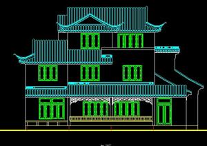 苏州某别墅建筑设计方案图
