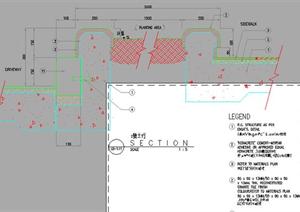 园林景观园路铺装细部施工大样图3（CAD施工图）