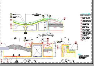 园林景观园路铺装细部施工大样图5（CAD施工图）
