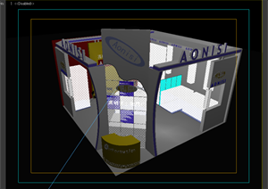 某展览空间展览厅设计3DMAX模型素材71