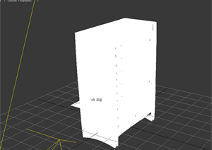 某现代家具陈列设计柜子3DMAX模型素材