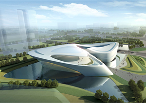 北京某现代博物馆建筑设计方案（PDF格式）