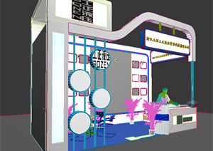 某液压管件展厅设计方案3DMAX模型
