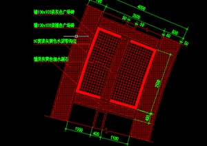 某园林景观道路铺地铺装施工图设计CAD图纸