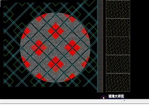 某园林景观广场铺装设计CAD图纸施工图