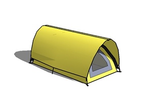 设计素材之户外帐篷设计SU(草图大师)模型