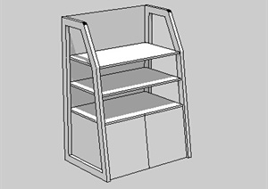 设计素材之家具 柜子设计SU(草图大师)模型